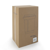 BD™ Chemotherapy Waste Container Yellow Base 26-1/4 H X 20 W X 14-3/4 D Inch Vertical Entry 19 Gallon (439871_CS) 5/CS