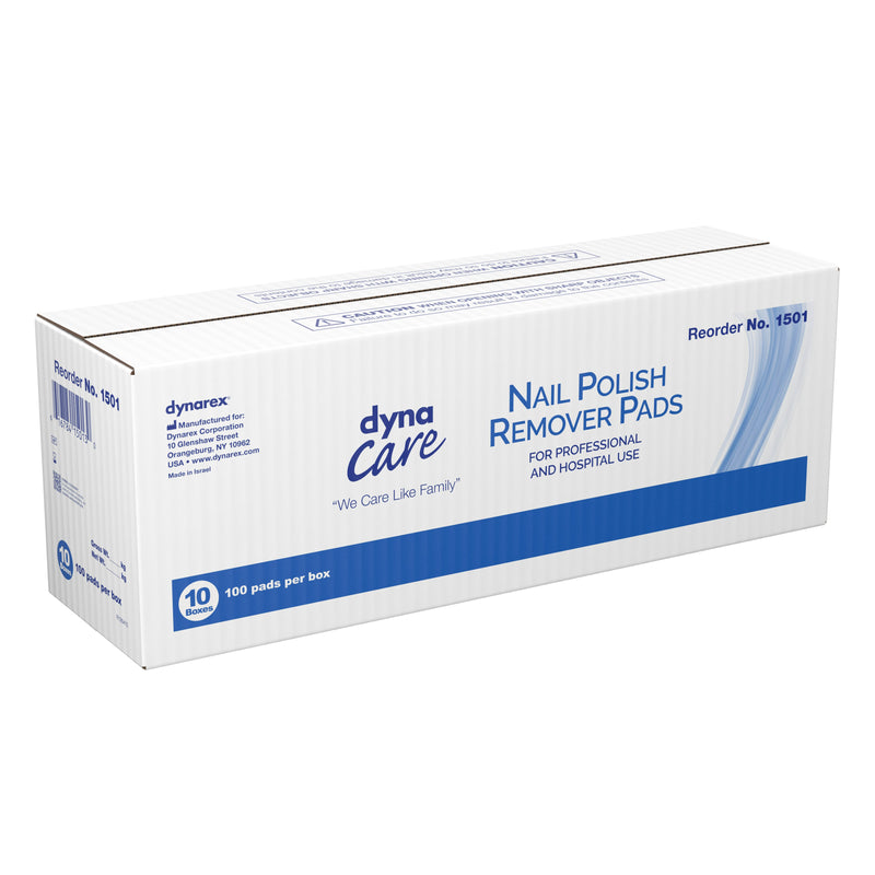 dynaCare Nail Polish Remover Pad 1.97 X 2.48 Inch (813832_BX) 100/BX