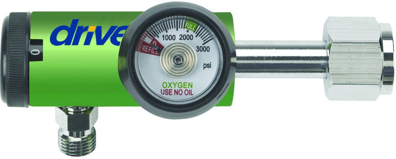 Drive™ Oxygen Regulator Click Style 0 - 15 LPM DISS Outlet CGA-540 (895420_EA) 1/EA
