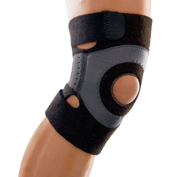 3M™ Futuro™ Sport Moisture Control Knee Brace Medium Pull-On / Hook and Loop Strap Closure 15 to 17 Inch Knee Circumference Left or Right Knee (501904_BX) 3/BX