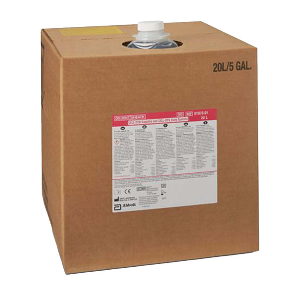 Cell-Dyn® Hematology Reagent Diluent Diluent / Sheath Fluid For Cell-Dyn Ruby / Sapphire / 4000 Analyzers (861740_EA) 1/EA