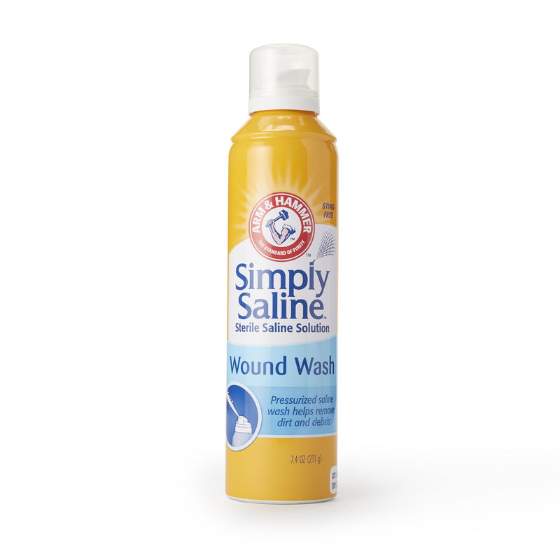 Simply Saline™ Wound Wash Wound Cleanser 7.1 oz. Spray Can Sterile (836407_EA) 1/EA