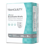 Tranquility® Essential Unisex Incontinence Brief 2X-Large Disposable Heavy Absorbency (1188957_BG) 8/BG