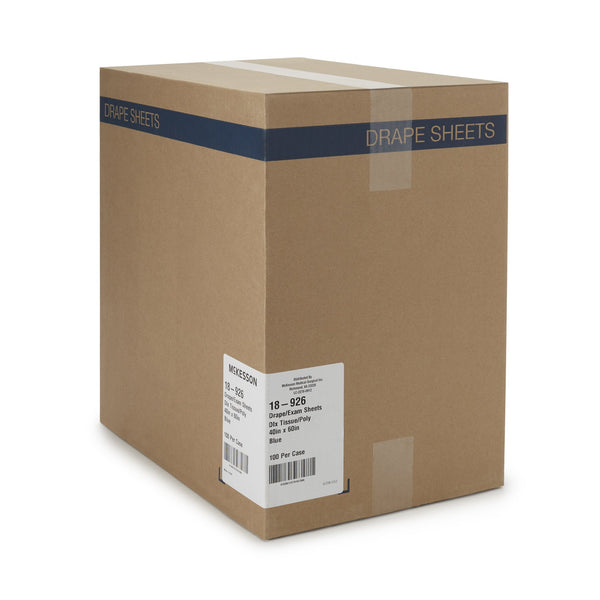 McKesson General Purpose Drape Physical Exam Drape 40 W X 60 L Inch NonSterile (151556_CS) 100/CS