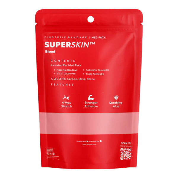 My Medic™ SUPERSKIN™ Fingertip First Aid Kit Pouch (1234459_EA) 1/EA