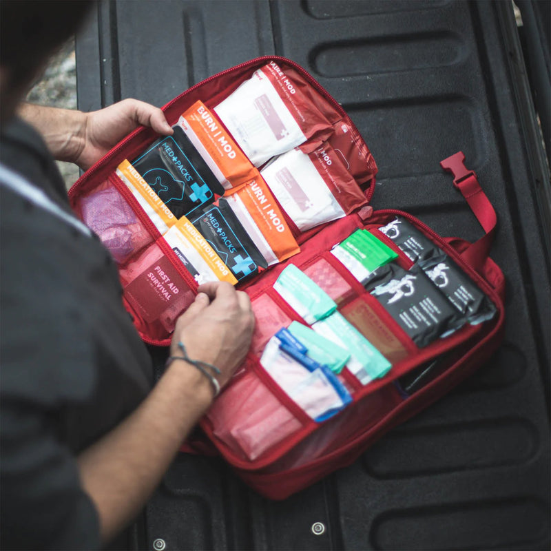 My Medic™ MYFAK Large Pro First Aid Kit Red Nylon Bag (1207720_EA) 1/EA