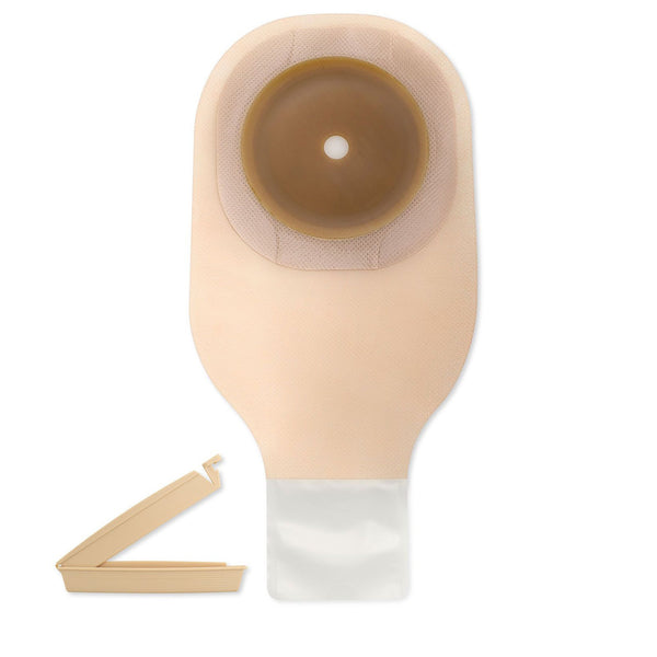 Premier™ Flextend™ Colostomy Pouch One-Piece System 12 Inch Length Convex, Trim to Fit Drainable (318127_BX) 5/BX
