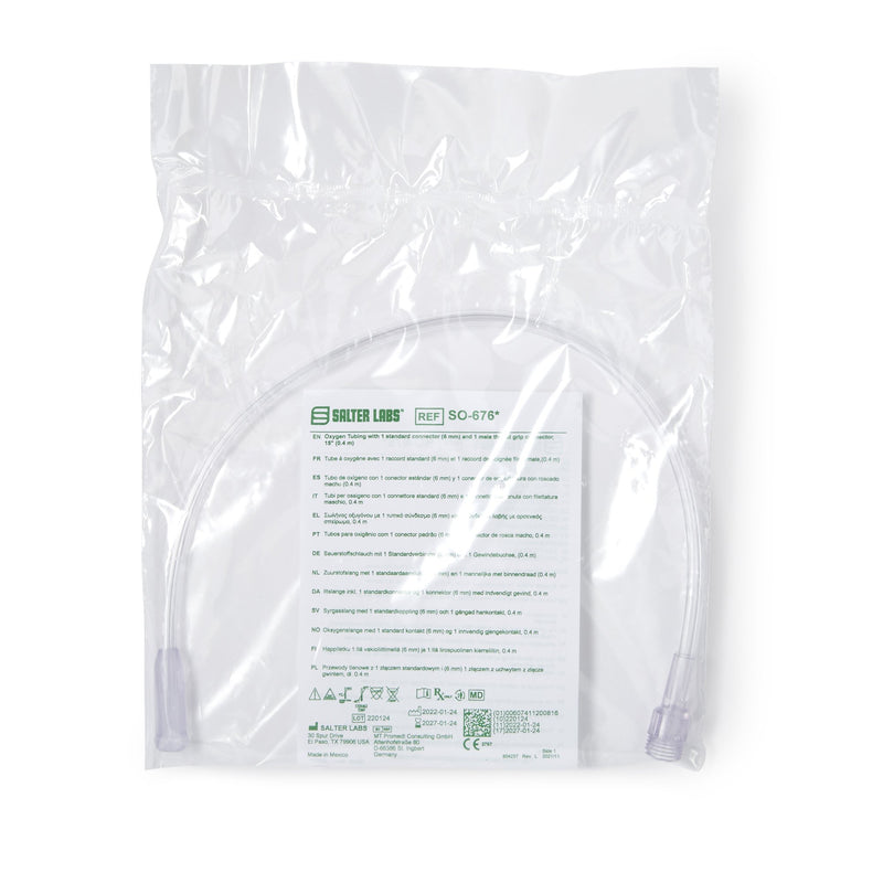 Salter Labs® Concentrator Humidifier Adapter Tubing Salter Labs® (701486_EA) 1/EA