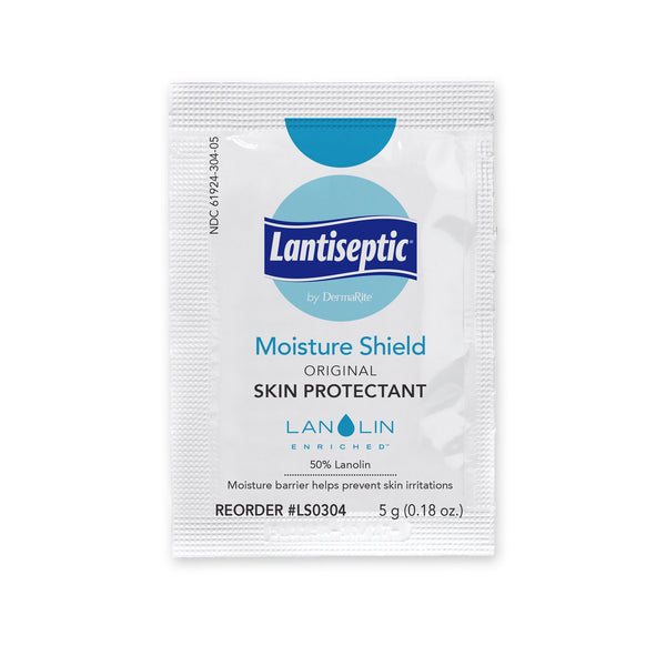 Lantiseptic® Moisture Shield Skin Protectant 5 Gram Individual Packet Lanolin Scent Ointment (579616_PK) 144/PK