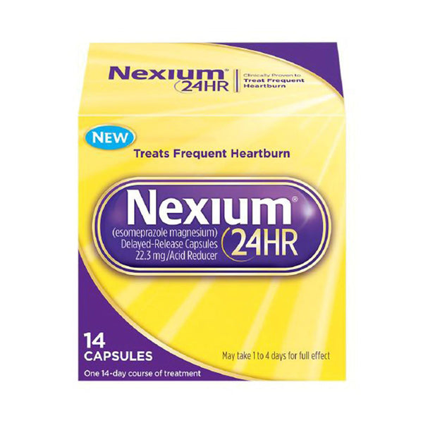 Nexium 24 HR Antacid 20 mg Strength Capsule 14 per Box (901988_BT) 1/BT