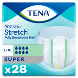 TENA ProSkin Stretch™ Super Unisex Adult Incontinence Brief Large / X-Large Disposable Heavy Absorbency (670605_CS) 2/CS