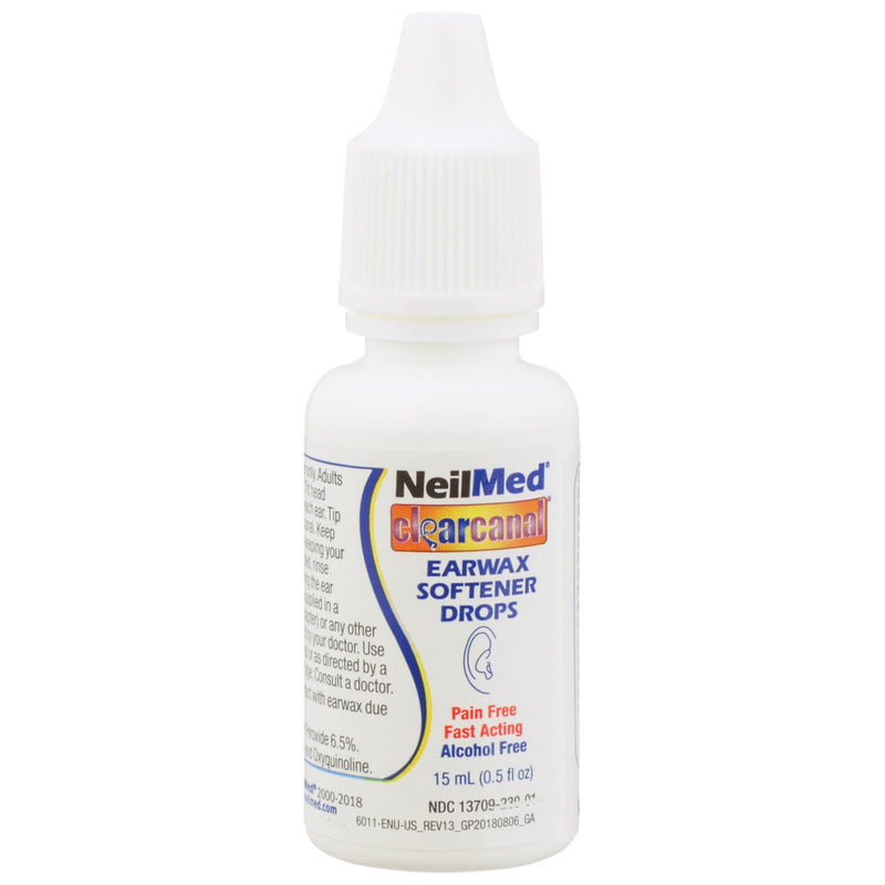 NeilMed® Ear Wax Remover 0.5 oz. Otic Drops 6.5% Strength Carbamide Peroxide (1129811_EA) 1/EA
