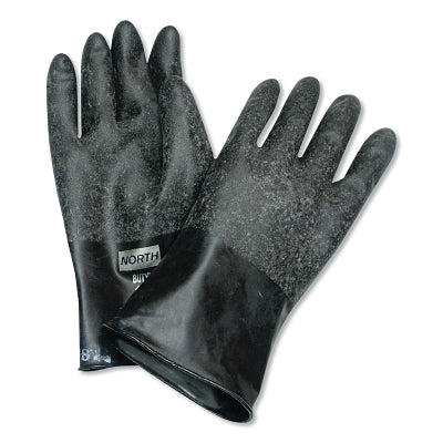 Honeywell Chemical Resistant Butyl™ Gloves, Size 9, Black, 13 mil, Grip-Saf™ (068-B131R9) 1 Pair