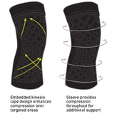 Spark Kinetic Knee Knee Support Large Without Fastening 16 to 18 Inch Knee Circumference Left or Right Knee (1128941_EA) 1/EA
