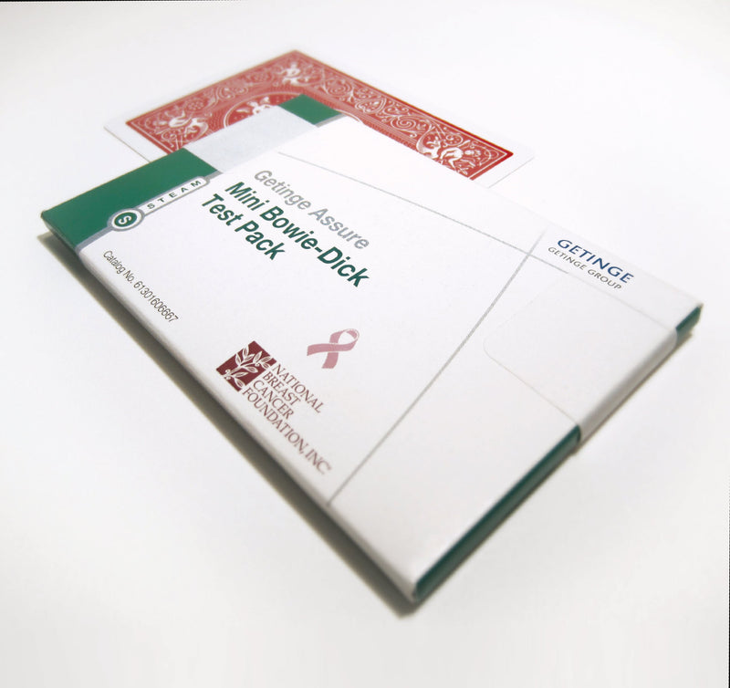 Assure Mini Sterilization Bowie-Dick Test Pack Steam 2-1/2 X 4 Inch (942132_EA) 1/EA