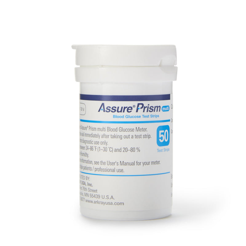 Assure® Blood Glucose Test Strips 50 Strips per Pack (942353_CS) 600/CS