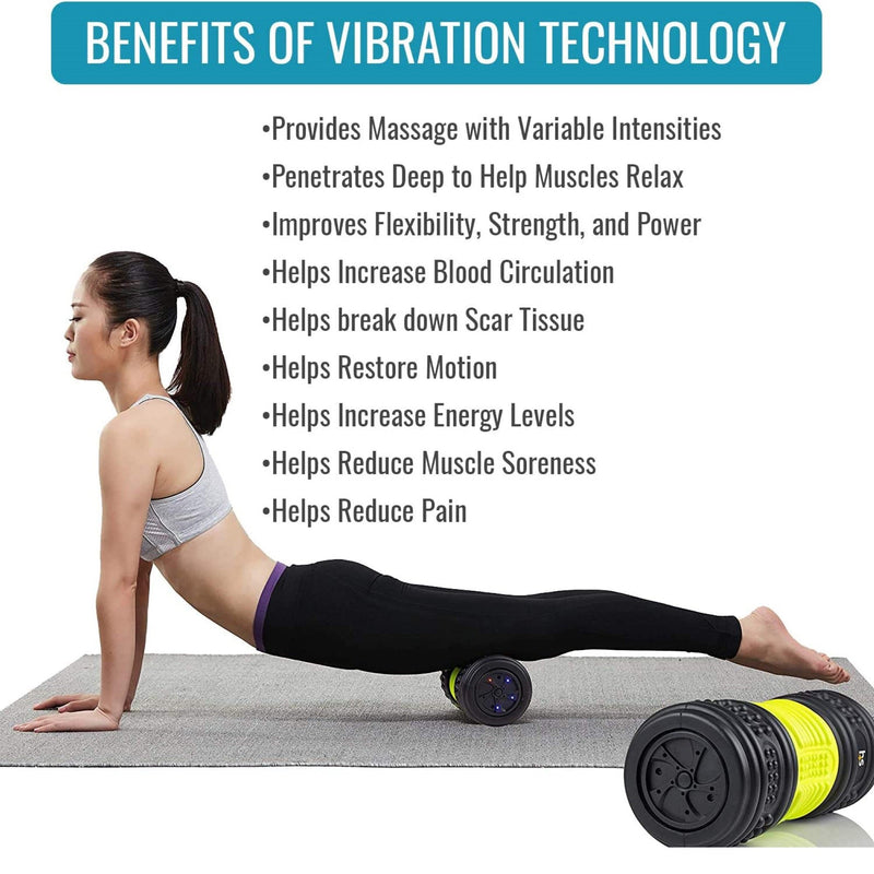HealthSmart® Full Body Roll Massager 4-3/4 X 11-1/2 Inch (1229073_EA) 1/EA