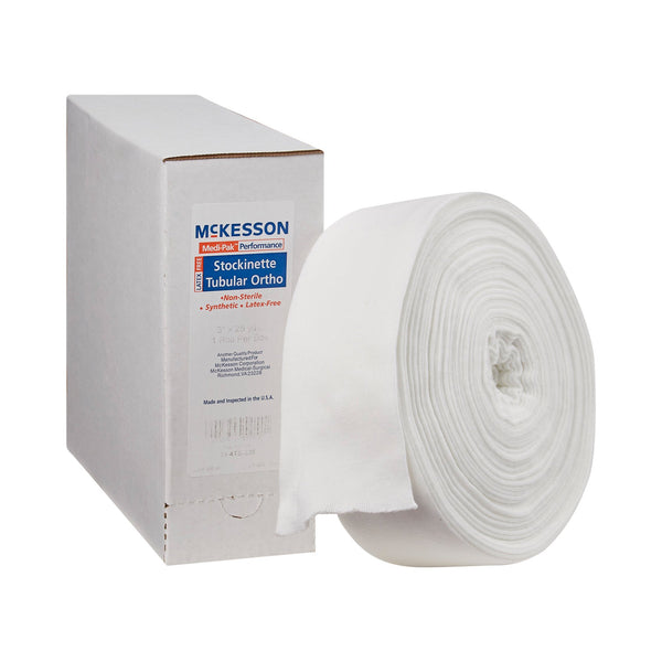 McKesson Stockinette Tubular 3 Inch X 25 Yard Polyester NonSterile (457646_RL) 1/RL