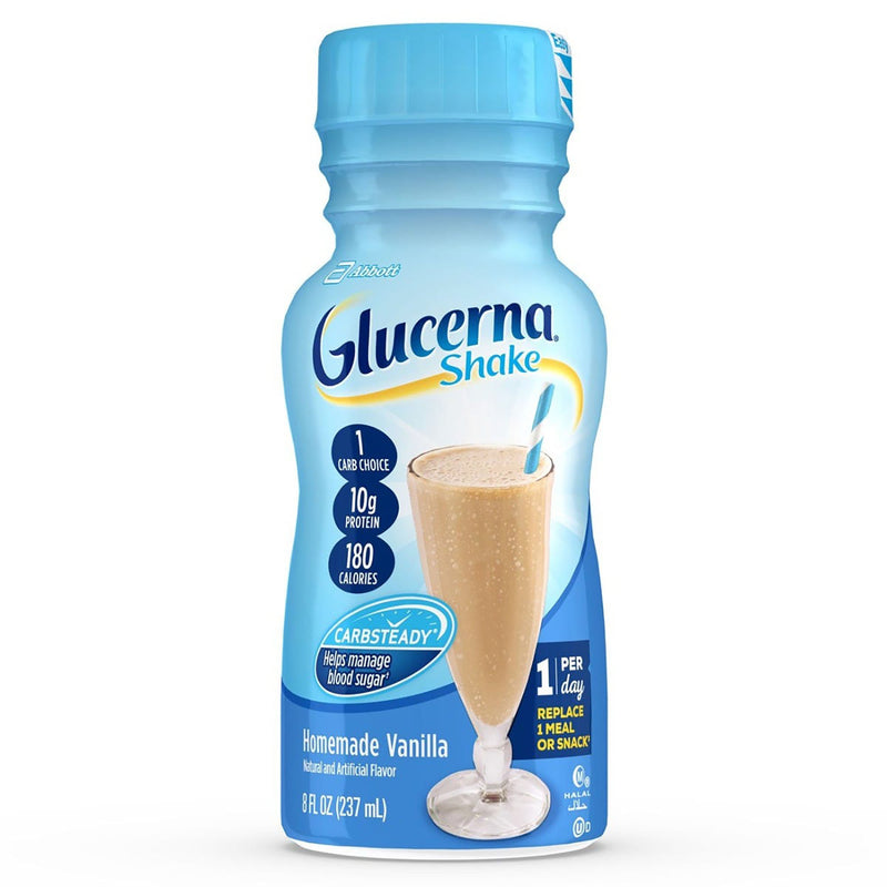 Glucerna® Original Shake Oral Supplement Vanilla Flavor Liquid 8 oz. Bottle (626431_EA) 1/EA