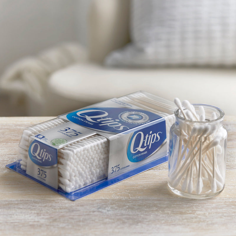 Q-Tip® Swabstick Cotton Tip Cotton Shaft 3 Inch NonSterile 375 per Pack (785468_PK) 375/PK