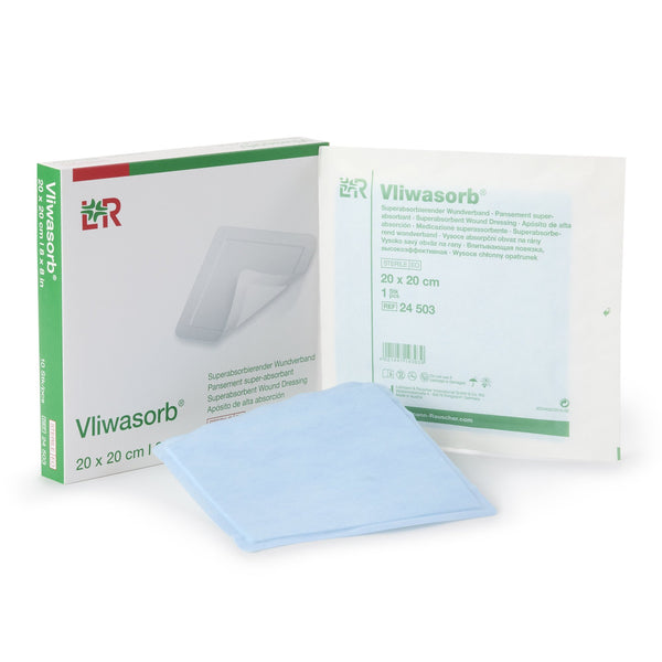 Vliwasorb® Super Absorbent Dressing 8 X 8 Inch Square (1117493_EA) 1/EA