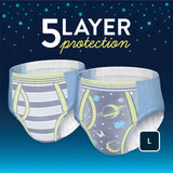 GoodNites® Male Youth Absorbent Underwear Pull On with Tear Away Seams Small / Medium Disposable Heavy Absorbency (883225_PK) 14/PK