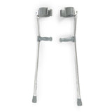 Mckesson Forearm Crutches Adult Steel Frame 300 lbs. Weight Capacity (1095260_CS) 6/CS