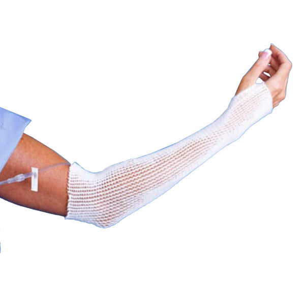 MT Spandage™ Elastic Net Retainer Dressing Tubular Elastic 25 Yard Size 8 White Medium Chest / Back / Perineum / Axilla NonSterile (414150_EA) 1/EA
