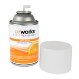Hospeco® Airworks® Restroom Metered Aerosol 7oz Citrus Grove, Pack of 12 (HOS07931) Pack of 12