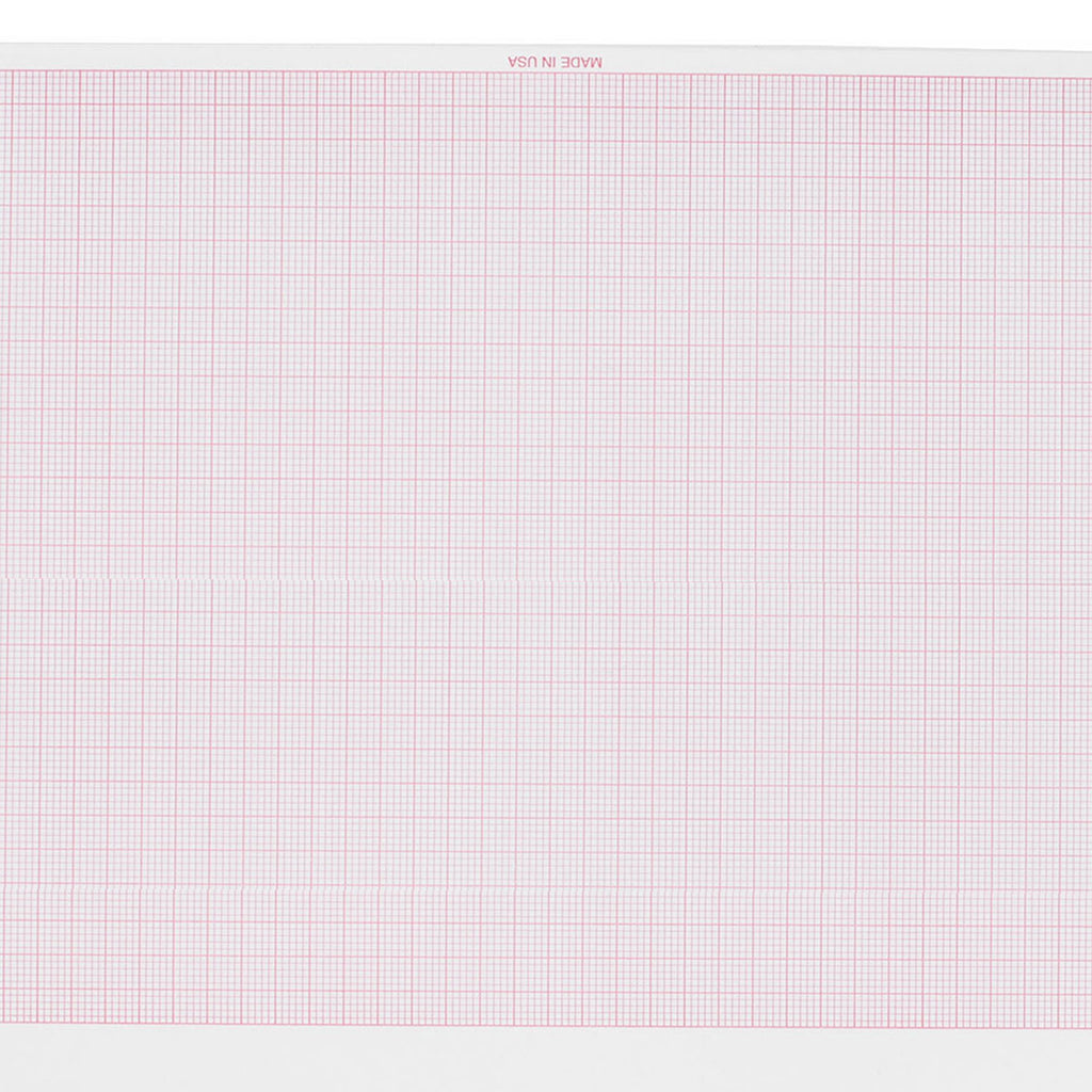 Recording Grid Philips Recording Chart Paper Z-Fold Red Grid (974593_PK) 100/PK ...