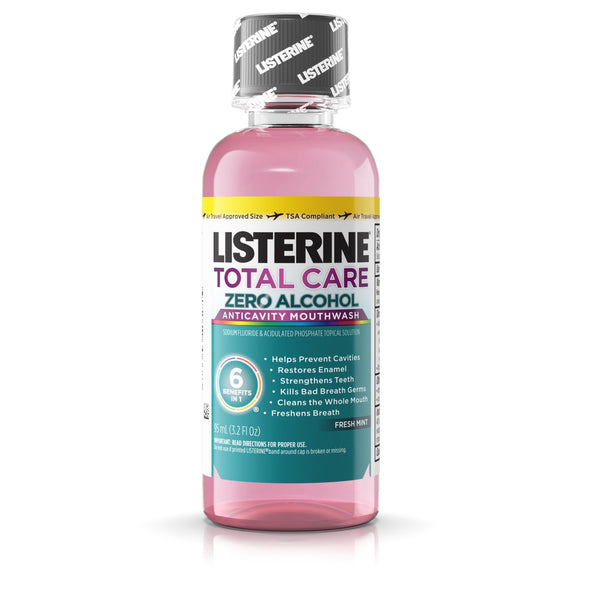 Listerine® Total Care Zero® Mouthwash 3.2 oz. Fresh Mint Flavor (831832_EA) 1/EA
