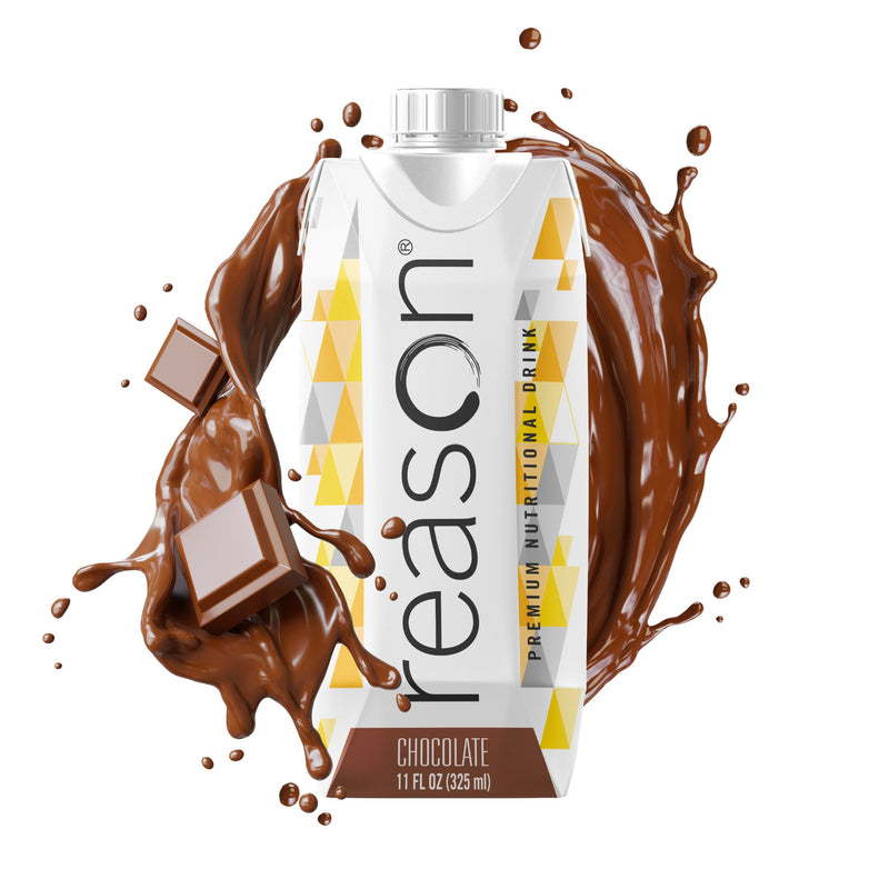 Reason™ Oral Supplement Chocolate Flavor Liquid 11 oz. Reclosable Carton (1234500_EA) 1/EA