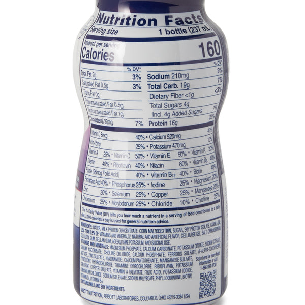 Ensure® High Protein Shake Oral Supplement Vanilla Flavor Liquid 8 oz. Bottle (995521_CS) 24/CS