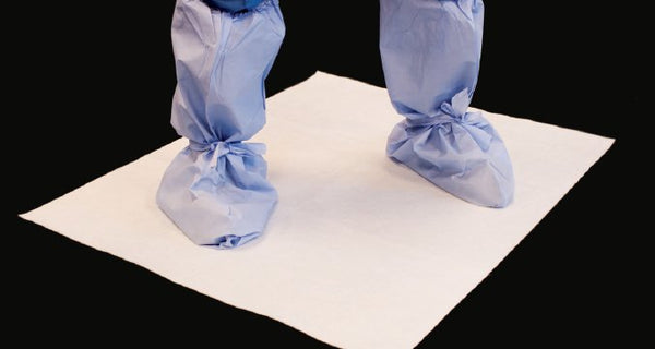 EnviroSorb® Absorbent Floor Mat 46 X 72 Inch White Polyester / Rayon / Polyethylene (633591_CS) 10/CS