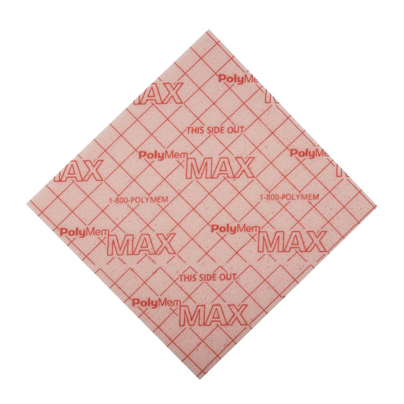 PolyMem® Max® Foam Dressing 4-1/2 X 4-1/2 Inch Without Border Film Backing Nonadhesive Square Sterile (481320_CS) 20/CS