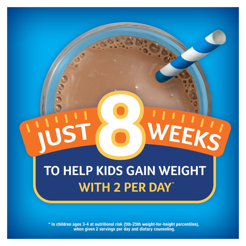 PediaSure® Grow & Gain Shake Pediatric Oral Supplement Chocolate Flavor 8 oz. Bottle Liquid Calories (649265_PK) 6/PK