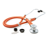 McKesson Sprague Stethoscope Orange 2-Tube 22 Inch Tube Double Sided Chestpiece (1089448_CS) 20/CS