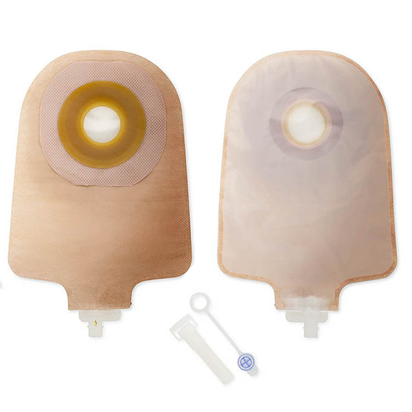 Premier™ Urostomy Pouch One-Piece System 9 Inch Length Flat, Trim to Fit Up to 2-1/2 Inch Stoma Drainable (1059111_BX) 10/BX