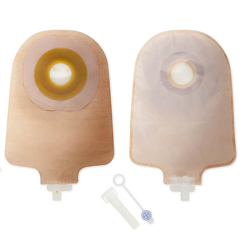 Premier™ Urostomy Pouch One-Piece System 9 Inch Length Flat, Trim to Fit Up to 2-1/2 Inch Stoma Drainable (1059111_BX) 10/BX