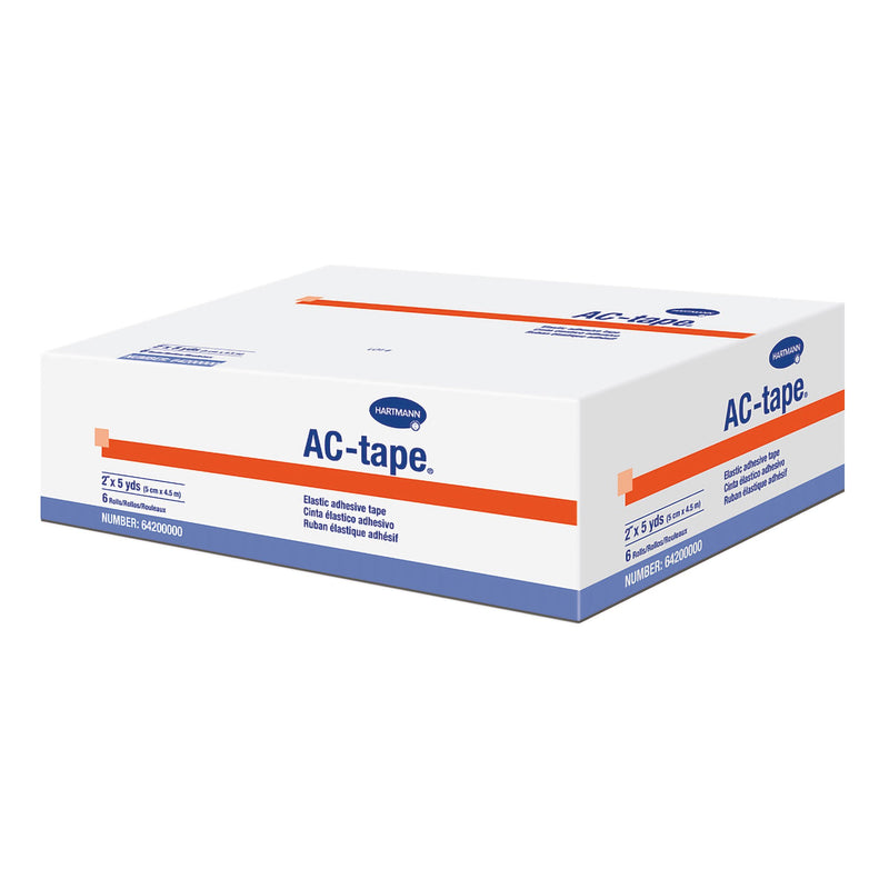 AC-tape® Athletic Tape Tan 2 Inch X 5 Yard Cotton NonSterile (447797_BX) 6/BX