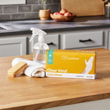 CareStock™ Exam Glove Medium NonSterile Vinyl Standard Cuff Length Smooth Clear Not Rated (1230908_CS) 1000/CS