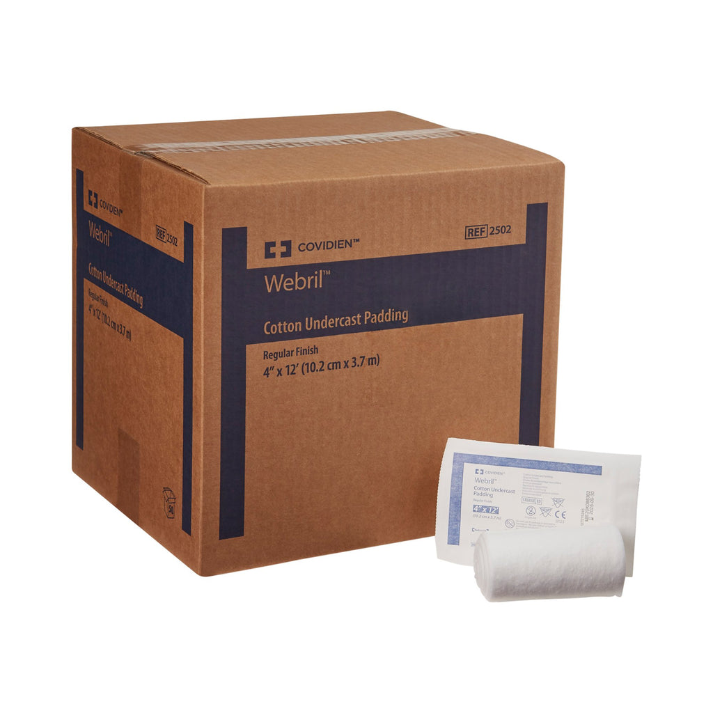 4 Inch Cast Padding Webril™ Cast Padding Undercast 4 Inch X 4 Yard Cotton Sterile (684276 ...