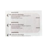 McKesson Adhesive Strip 2 X 3 Inch Fabric Rectangle Tan Sterile (466874_BX) 50/BX