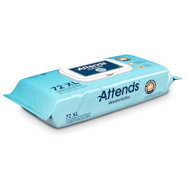 Attends® Personal Cleansing Wipe Soft Pack Scented 72 Count (633847_CS) 12/CS