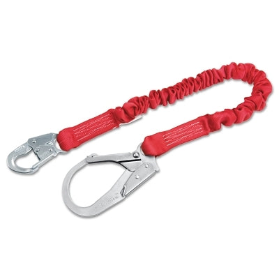 Capital Safety Protecta® Pro™ Stretch Shock Absorbing Lanyard, 6 ft, Rebar Hook Top Connection, Snap Hook Bottom Connection, 310 lb, 1 Leg (098-1340121) Each