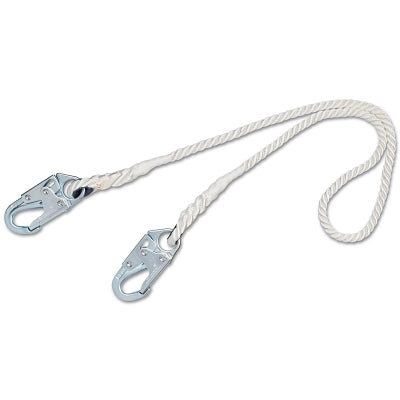 Capital Safety PRO Rope Positioning Lanyards, 6 ft, Self-Locking Snap Hook, 310 lb (098-1385501) Each