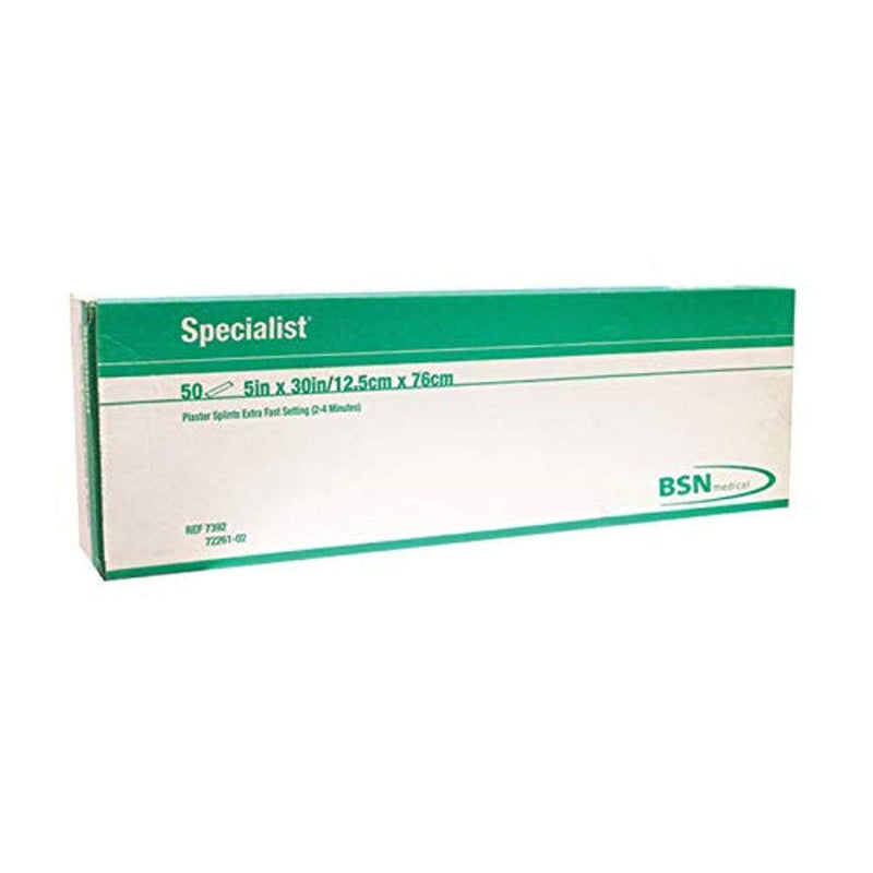 Specialist® Plaster Splint 5 X 30 Inch Plaster of Paris White (4800_CS) 300/CS