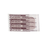 First Aid Only® Adhesive Strip 2 X 3 Inch Fabric Square Tan Sterile (862031_BX) 1/BX