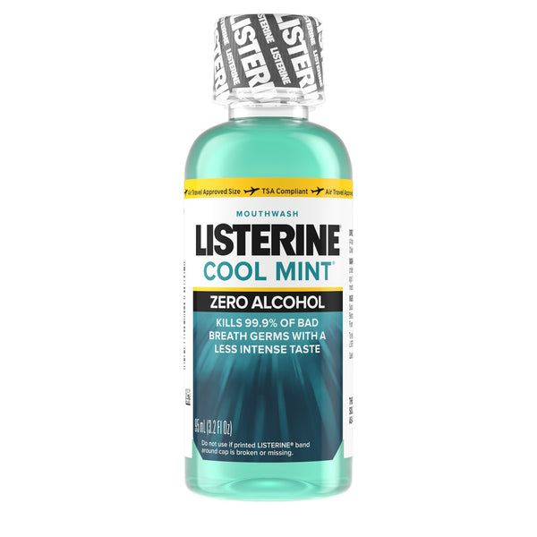 Listerine® Zero™ Mouthwash 3.2 oz. Clean Mint Flavor (780431_CS) 24/CS