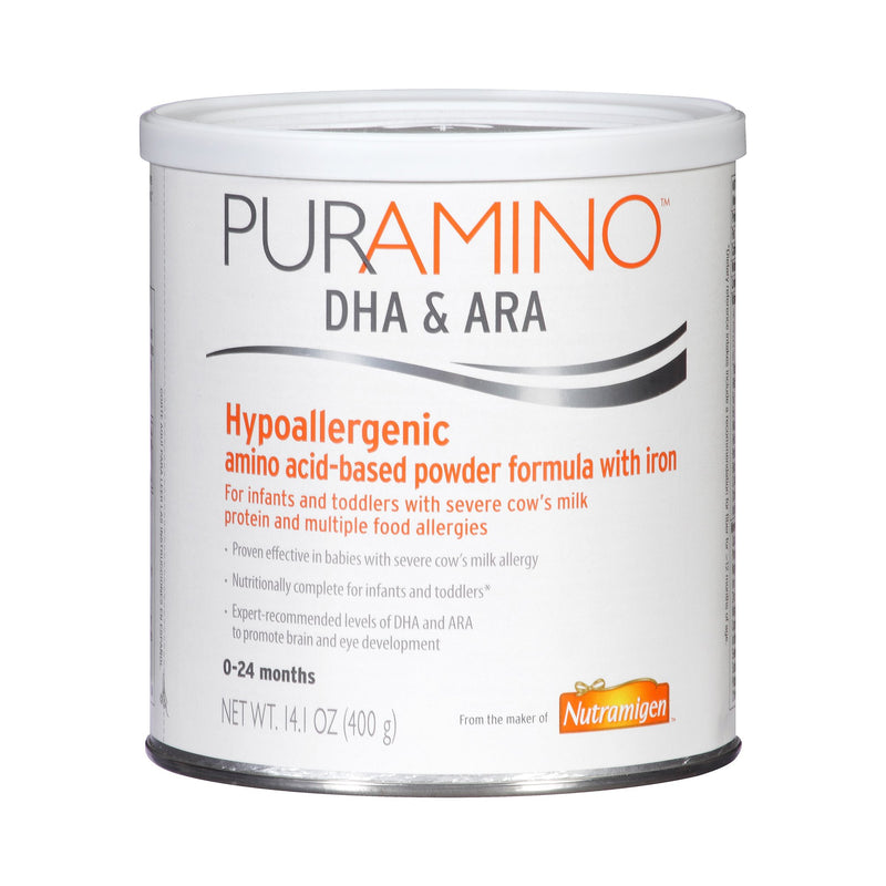 PurAmino™ Infant Formula Unflavored 14.1 oz. Can Powder Amino Acid Cow's Milk Allergy (1177944_CS) 4/CS